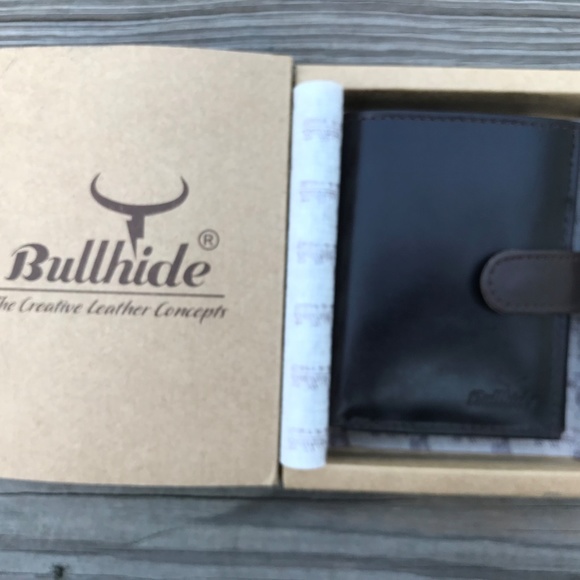 Handmade Other - Men Wallet Brown Supreme Genuine Leather Bi Fold